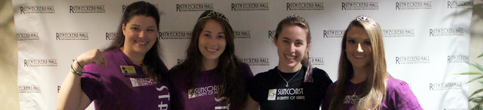 2012 backstage; Suncoast alumni