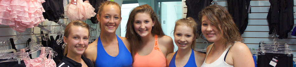 Suncoast dancers together in studio lobby